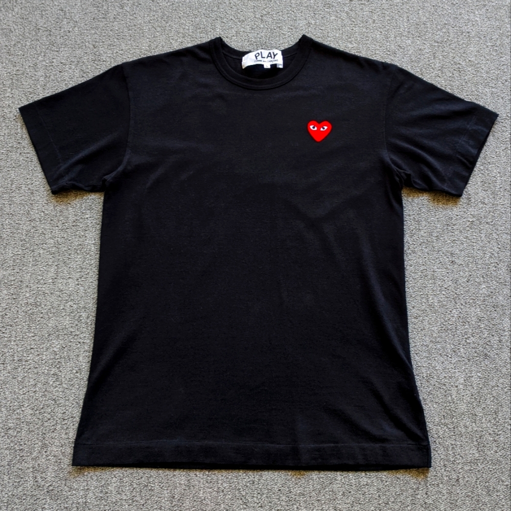 🔥 Comme des Garçons PLAY Heart Shirt LARGE